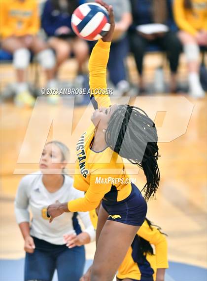 Thumbnail 1 in College Station vs. Cypress Ranch (2023 KISD/CFISD Varsity Tournament) photogallery.