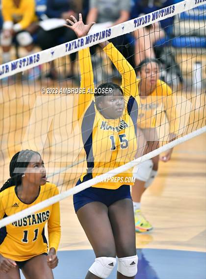Thumbnail 3 in College Station vs. Cypress Ranch (2023 KISD/CFISD Varsity Tournament) photogallery.