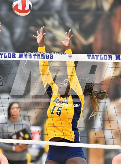 Thumbnail 2 in College Station vs. Cypress Ranch (2023 KISD/CFISD Varsity Tournament) photogallery.