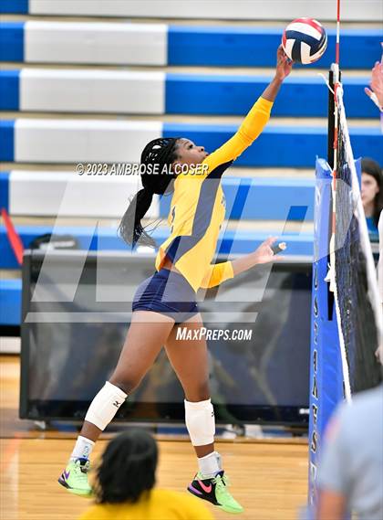 Thumbnail 1 in College Station vs. Cypress Ranch (2023 KISD/CFISD Varsity Tournament) photogallery.