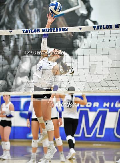 Thumbnail 1 in College Station vs. Cypress Ranch (2023 KISD/CFISD Varsity Tournament) photogallery.