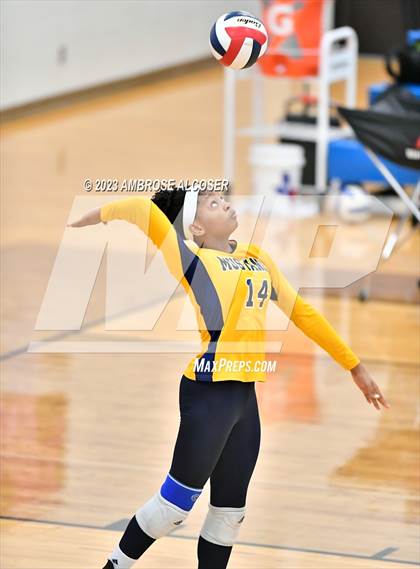 Thumbnail 3 in College Station vs. Cypress Ranch (2023 KISD/CFISD Varsity Tournament) photogallery.