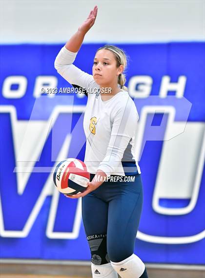 Thumbnail 2 in College Station vs. Cypress Ranch (2023 KISD/CFISD Varsity Tournament) photogallery.