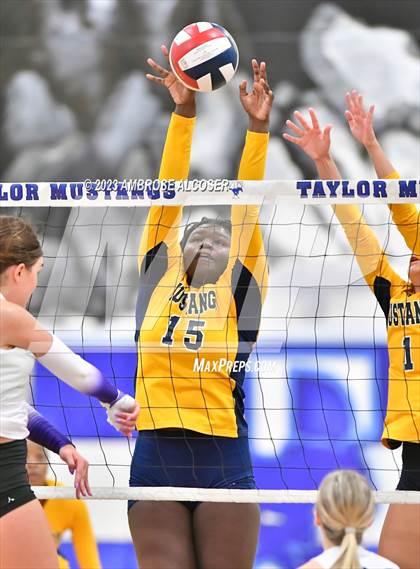 Thumbnail 1 in College Station vs. Cypress Ranch (2023 KISD/CFISD Varsity Tournament) photogallery.