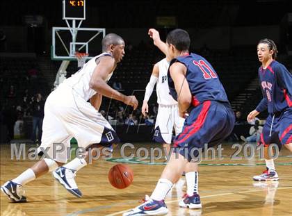 Thumbnail 1 in Findlay Prep vs. Hotchkiss (PrimeTime Shootout) photogallery.