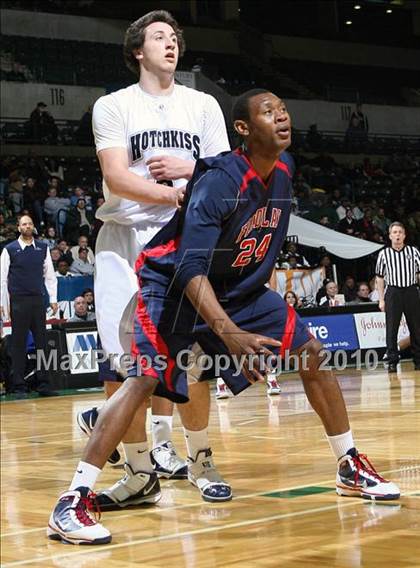 Thumbnail 1 in Findlay Prep vs. Hotchkiss (PrimeTime Shootout) photogallery.