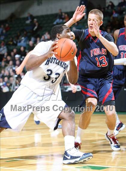 Thumbnail 3 in Findlay Prep vs. Hotchkiss (PrimeTime Shootout) photogallery.