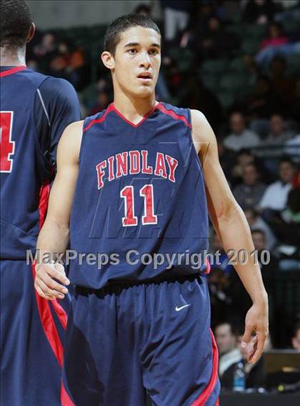 Thumbnail 1 in Findlay Prep vs. Hotchkiss (PrimeTime Shootout) photogallery.