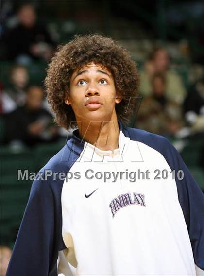 Thumbnail 1 in Findlay Prep vs. Hotchkiss (PrimeTime Shootout) photogallery.