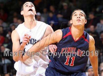 Thumbnail 1 in Findlay Prep vs. Hotchkiss (PrimeTime Shootout) photogallery.