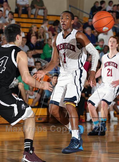 Thumbnail 2 in Sunrise Christian Academy vs. Brewster Academy (City of Palms Classic) photogallery.