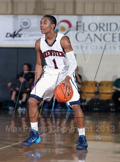 Thumbnail 1 in Sunrise Christian Academy vs. Brewster Academy (City of Palms Classic) photogallery.