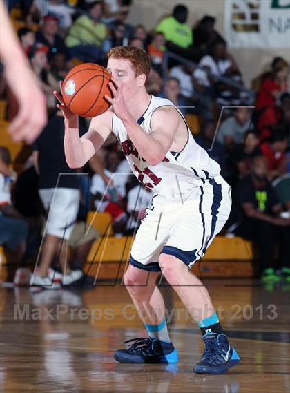 Thumbnail 2 in Sunrise Christian Academy vs. Brewster Academy (City of Palms Classic) photogallery.