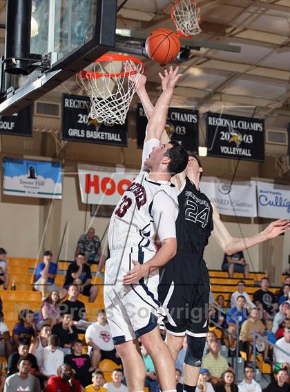 Thumbnail 1 in Sunrise Christian Academy vs. Brewster Academy (City of Palms Classic) photogallery.