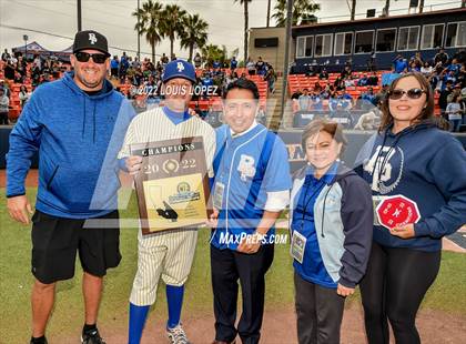 Thumbnail 2 in Baldwin Park @ Hueneme (CIF SS DIV 7 Championship Awards) photogallery.
