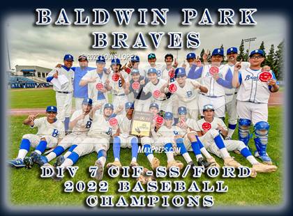 Thumbnail 1 in Baldwin Park @ Hueneme (CIF SS DIV 7 Championship Awards) photogallery.