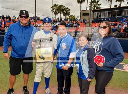 Thumbnail 1 in Baldwin Park @ Hueneme (CIF SS DIV 7 Championship Awards) photogallery.