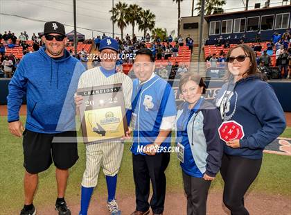 Thumbnail 3 in Baldwin Park @ Hueneme (CIF SS DIV 7 Championship Awards) photogallery.