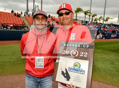 Thumbnail 2 in Baldwin Park @ Hueneme (CIF SS DIV 7 Championship Awards) photogallery.