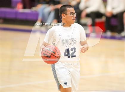 Thumbnail 2 in Union Mine vs. Big Valley Christian (Bret Harte Tournament) photogallery.