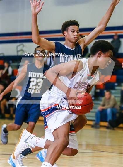 Thumbnail 3 in Notre Dame (SO) vs Chaminade photogallery.