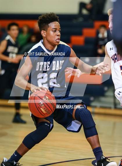 Thumbnail 1 in Notre Dame (SO) vs Chaminade photogallery.