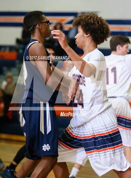 Thumbnail 2 in Notre Dame (SO) vs Chaminade photogallery.