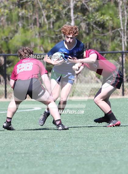Thumbnail 3 in Lowcountry All Stars B vs St. Joseph's Prep (Rugby 2024 All Stars) photogallery.