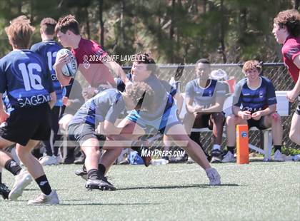 Thumbnail 2 in Lowcountry All Stars B vs St. Joseph's Prep (Rugby 2024 All Stars) photogallery.