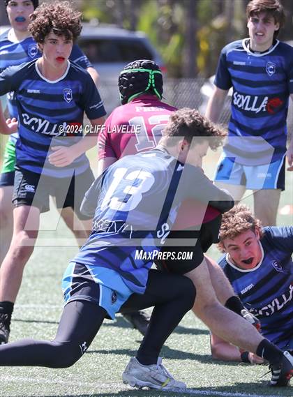 Thumbnail 3 in Lowcountry All Stars B vs St. Joseph's Prep (Rugby 2024 All Stars) photogallery.