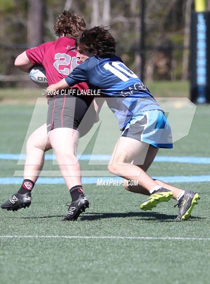 Thumbnail 2 in Lowcountry All Stars B vs St. Joseph's Prep (Rugby 2024 All Stars) photogallery.