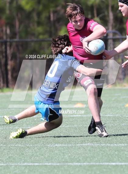 Thumbnail 3 in Lowcountry All Stars B vs St. Joseph's Prep (Rugby 2024 All Stars) photogallery.