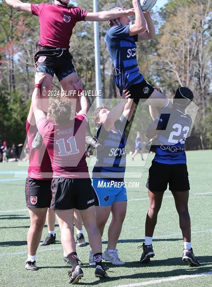 Thumbnail 1 in Lowcountry All Stars B vs St. Joseph's Prep (Rugby 2024 All Stars) photogallery.