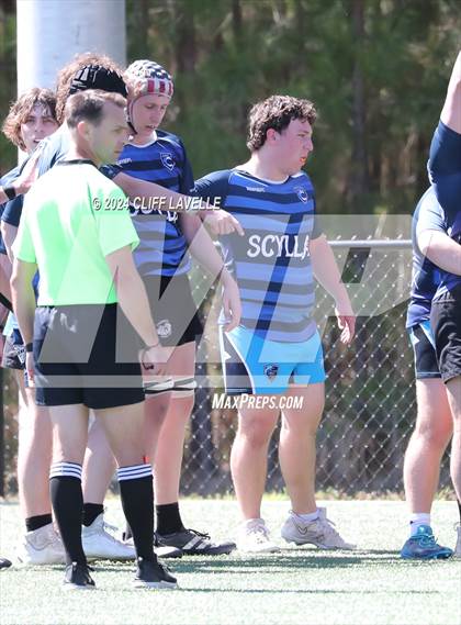 Thumbnail 3 in Lowcountry All Stars B vs St. Joseph's Prep (Rugby 2024 All Stars) photogallery.