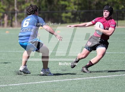 Thumbnail 3 in Lowcountry All Stars B vs St. Joseph's Prep (Rugby 2024 All Stars) photogallery.