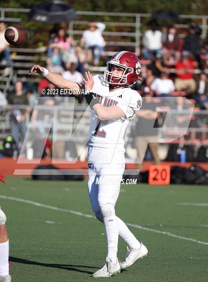 Thumbnail 2 in Saint Mary's @ Salesian College Preparatory (CIF NCS D6 Quarterfinal) photogallery.