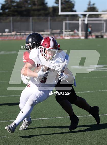 Thumbnail 3 in Saint Mary's @ Salesian College Preparatory (CIF NCS D6 Quarterfinal) photogallery.