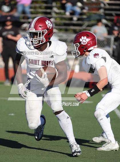 Thumbnail 3 in Saint Mary's @ Salesian College Preparatory (CIF NCS D6 Quarterfinal) photogallery.