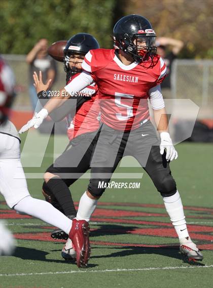 Thumbnail 3 in Saint Mary's @ Salesian College Preparatory (CIF NCS D6 Quarterfinal) photogallery.
