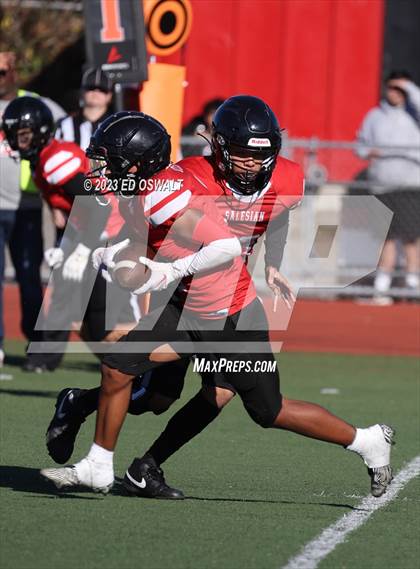 Thumbnail 2 in Saint Mary's @ Salesian College Preparatory (CIF NCS D6 Quarterfinal) photogallery.