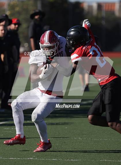 Thumbnail 3 in Saint Mary's @ Salesian College Preparatory (CIF NCS D6 Quarterfinal) photogallery.
