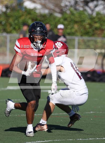 Thumbnail 1 in Saint Mary's @ Salesian College Preparatory (CIF NCS D6 Quarterfinal) photogallery.