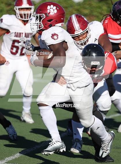 Thumbnail 3 in Saint Mary's @ Salesian College Preparatory (CIF NCS D6 Quarterfinal) photogallery.