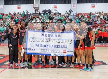 Thumbnail 3 in Mater Academy East Las Vegas vs. Virgin Valley (NIAA 3A Final) photogallery.