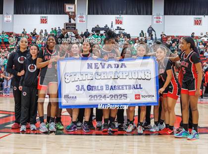 Thumbnail 2 in Mater Academy East Las Vegas vs. Virgin Valley (NIAA 3A Final) photogallery.