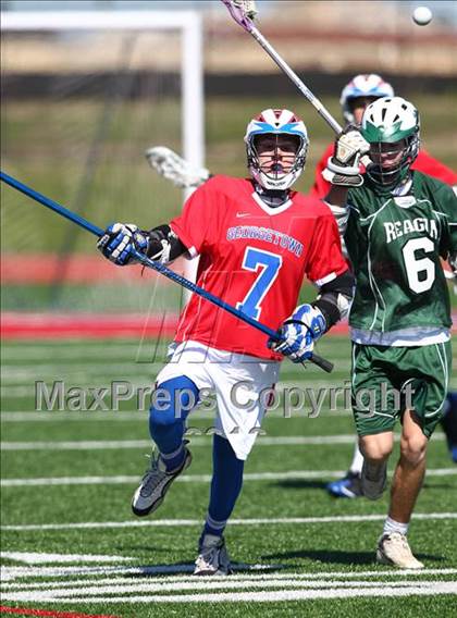 Thumbnail 1 in Reagan [Ronald] vs. Georgetown photogallery.
