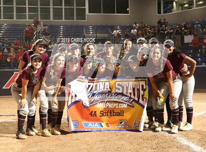 Thumbnail 3 in Salpointe Catholic vs. Cactus (AIA 4A Final) photogallery.