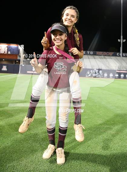Thumbnail 3 in Salpointe Catholic vs. Cactus (AIA 4A Final) photogallery.