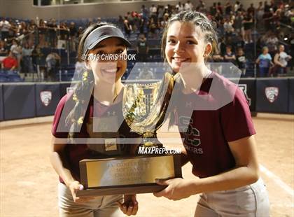Thumbnail 3 in Salpointe Catholic vs. Cactus (AIA 4A Final) photogallery.
