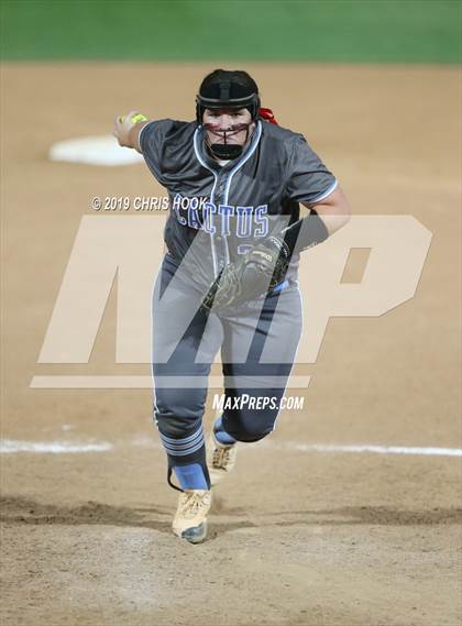 Thumbnail 2 in Salpointe Catholic vs. Cactus (AIA 4A Final) photogallery.